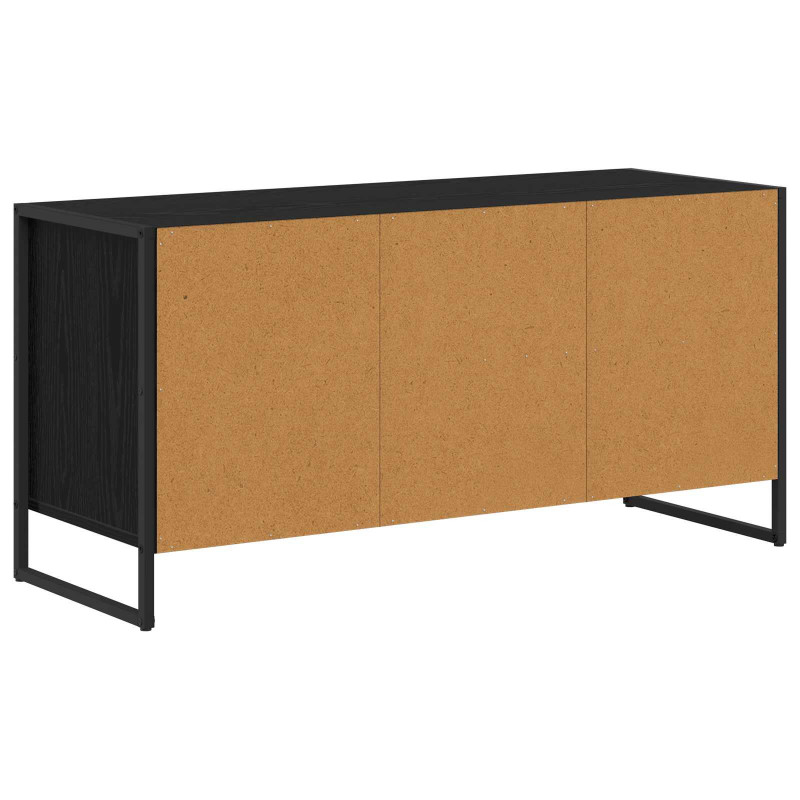 Szafka pod telewizor z szufladą Czarny Dąb 100 x 36 x 49,5 cm