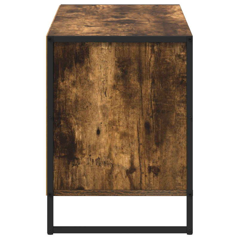 Szafka pod telewizor z szufladą Dąb dymny 100 x 36 x 49,5 cm