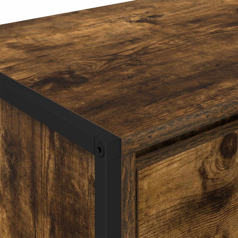 Szafka pod telewizor z szufladą Dąb dymny 100 x 36 x 49,5 cm