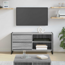 Szafka pod telewizor z szufladą Szary Sonoma 100 x 36 x 49,5 cm