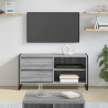 Szafka pod telewizor z szufladą Szary Sonoma 100 x 36 x 49,5 cm