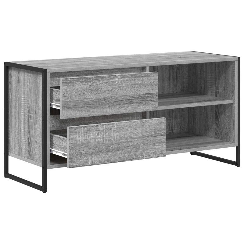 Szafka pod telewizor z szufladą Szary Sonoma 100 x 36 x 49,5 cm