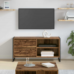 Szafka pod telewizor z szufladą Stare drewno 100 x 36 x 49,5 cm