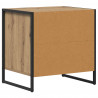 Stolik nocny 2 pcs Dąb rzemieślniczy 50 x 39,5 x 50 cm