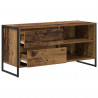 Szafka pod telewizor z szufladą Stare drewno 100 x 36 x 49,5 cm