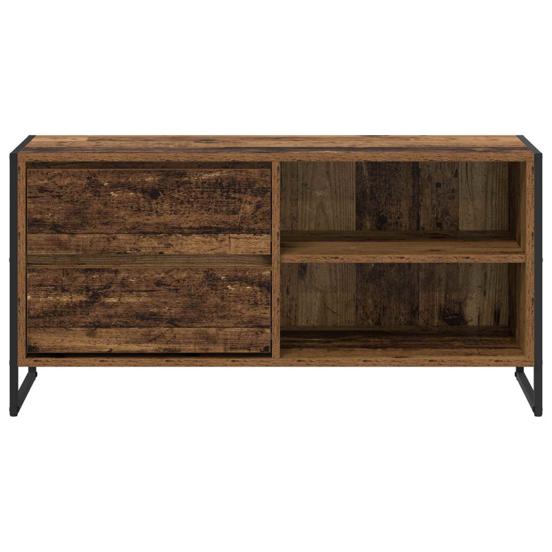 Szafka pod telewizor z szufladą Stare drewno 100 x 36 x 49,5 cm