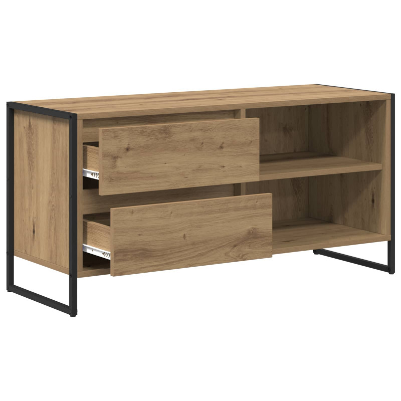 Szafka pod telewizor Dąb rzemieślniczy 100 x 36 x 49,5 cm