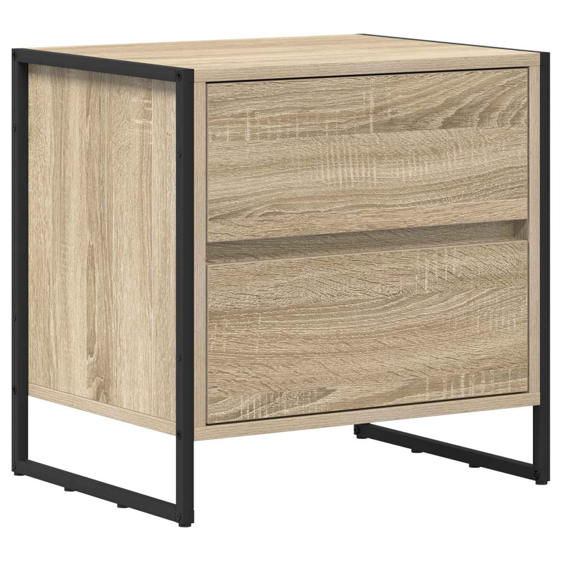 Stolik nocny Sonoma 50 x 39.5 x 50 cm Materiał drewnopochodny