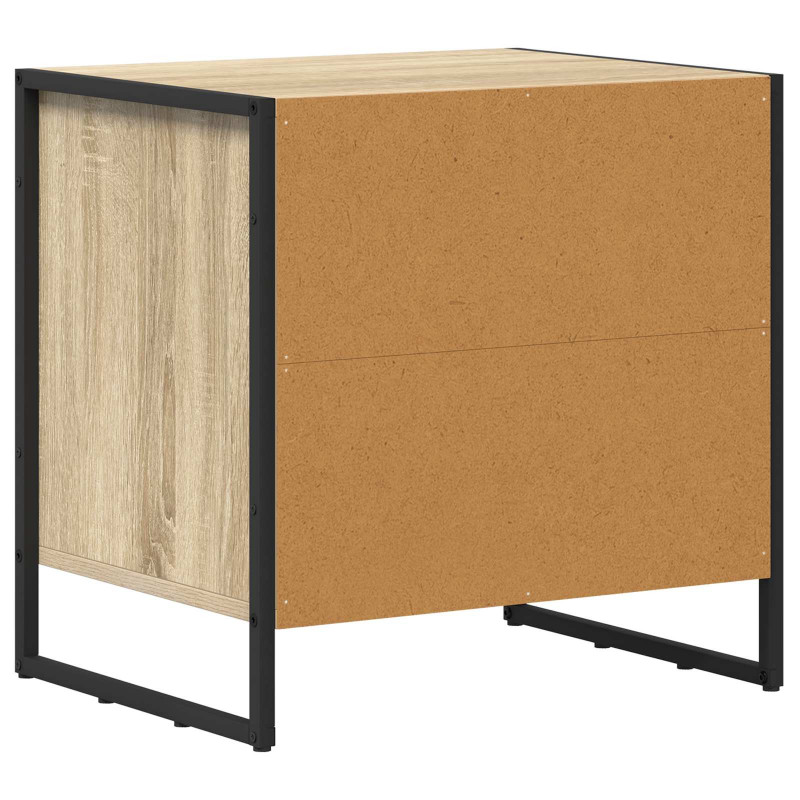 Stolik nocny Sonoma 50 x 39.5 x 50 cm Materiał drewnopochodny
