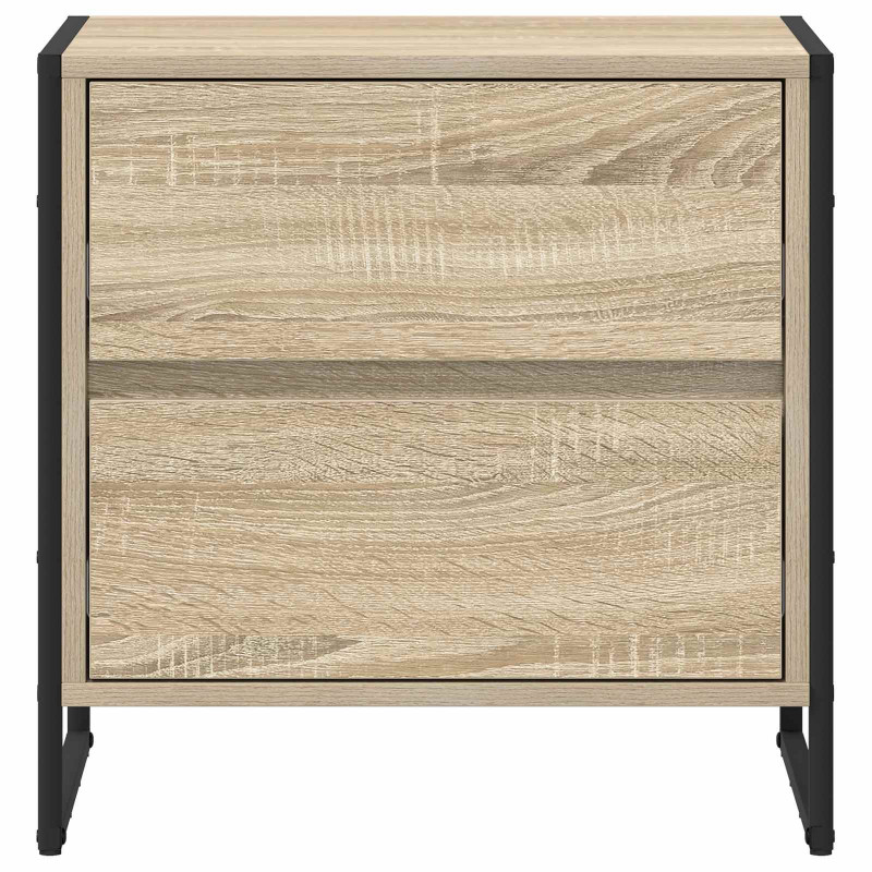 Stolik nocny z szufladą 2 pcs Sonoma 50 x 39.5 x 50 cm