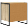 Stolik nocny z szufladą 2 pcs Sonoma 50 x 39.5 x 50 cm