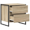 Stolik nocny z szufladą 2 pcs Sonoma 50 x 39.5 x 50 cm