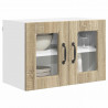 Szafka kuchenna z półką 2 pcs Dąb Sonoma 60 x 31 x 40 cm