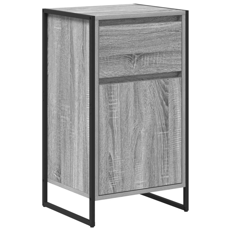 Bufet Szary Sonoma 43 x 36 x 75,5 cm Materiał drewnopochodny