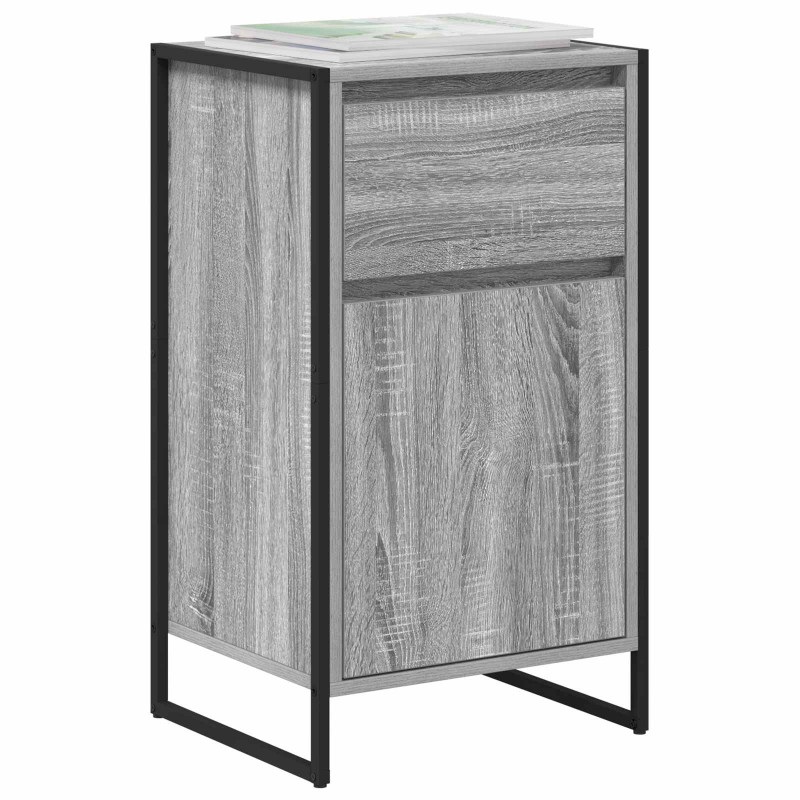 Bufet Szary Sonoma 43 x 36 x 75,5 cm Materiał drewnopochodny