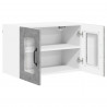 Szafka kuchenna z półką 2 pcs Betonowy szary 60 x 31 x 40 cm