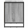 Stolik nocny z szufladą 2 pcs Szary Sonoma 50 x 39.5 x 50 cm
