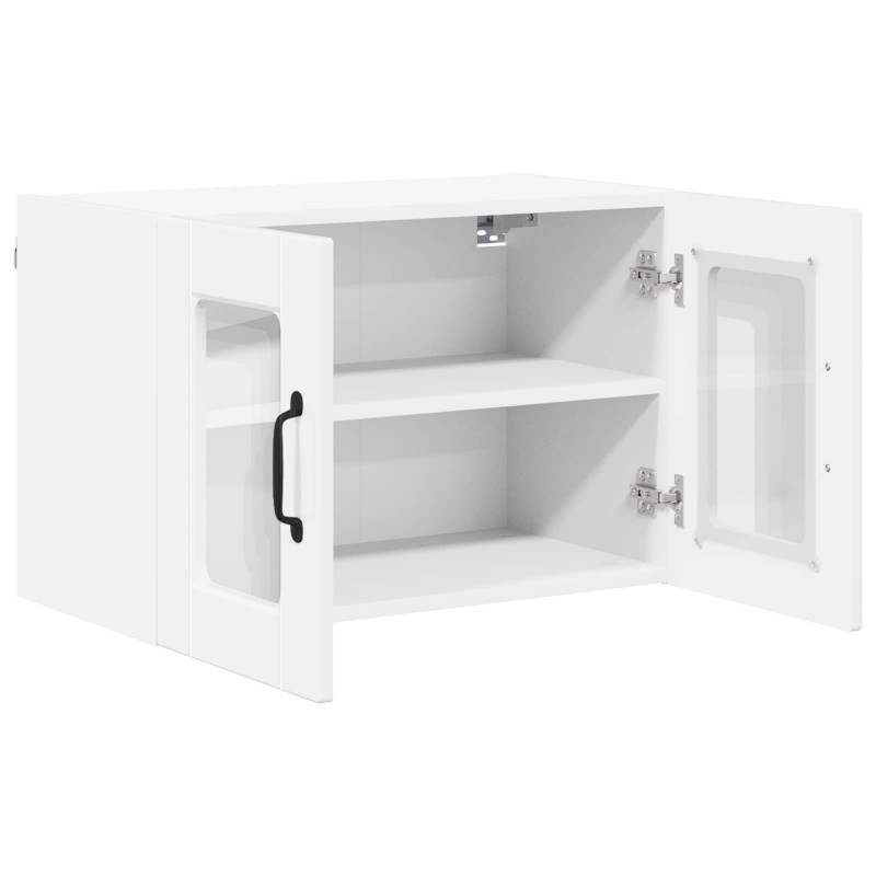 Szafka kuchenna 2 pcs Wysoki połysk biały 60 x 31 x 40 cm