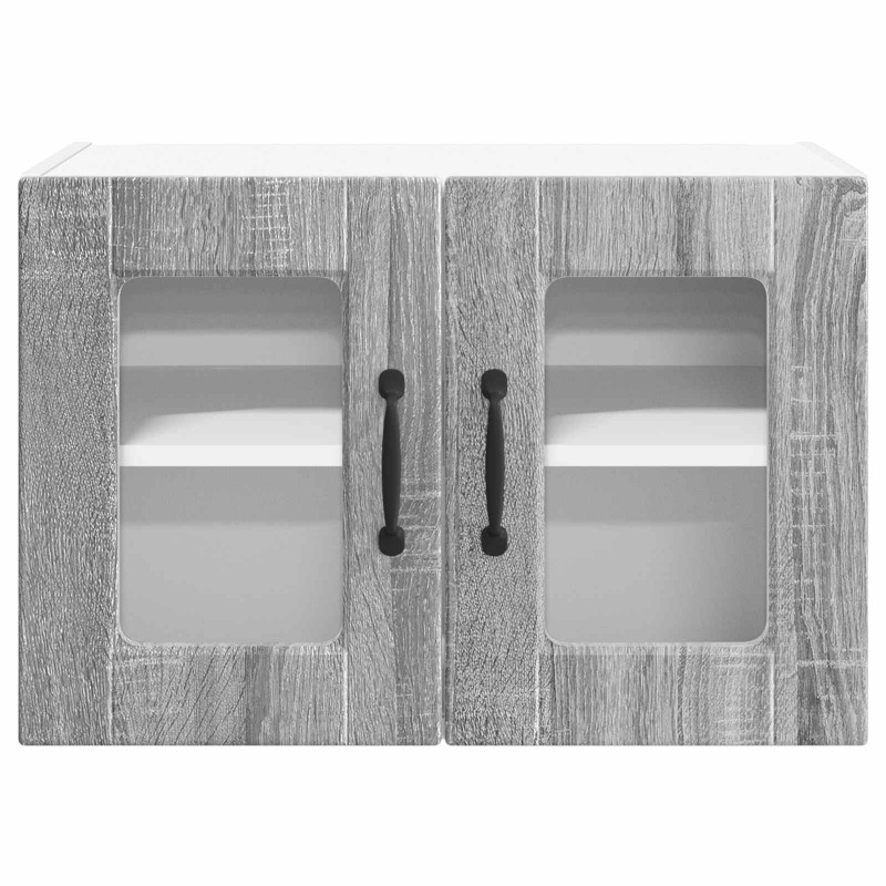 Szafka kuchenna z półką 2 pcs Szary Sonoma 60 x 31 x 40 cm