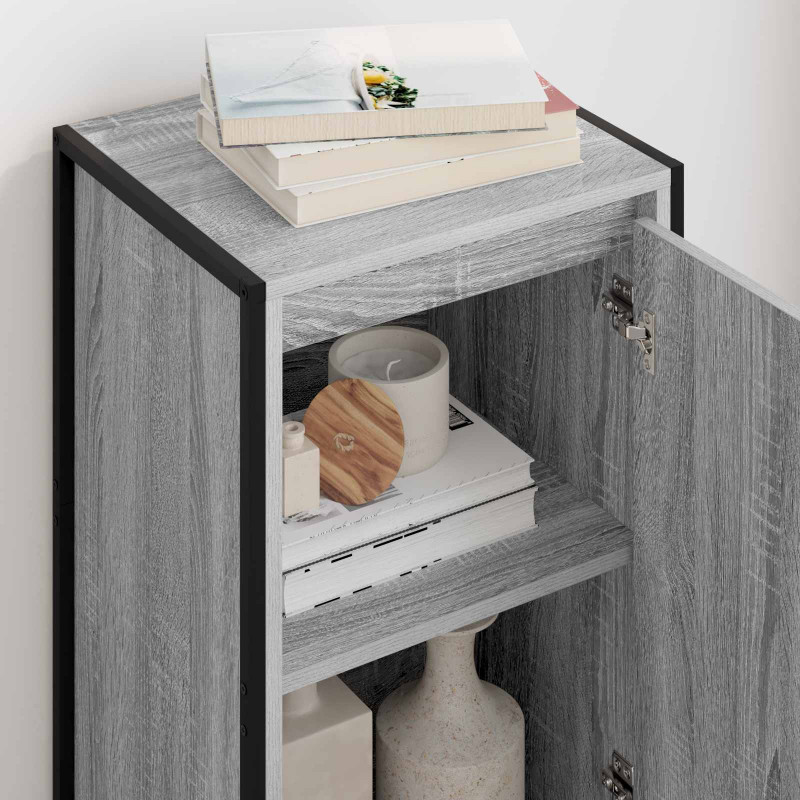 Bufet Szary Sonoma 43 x 36 x 75,5 cm Materiał drewnopochodny