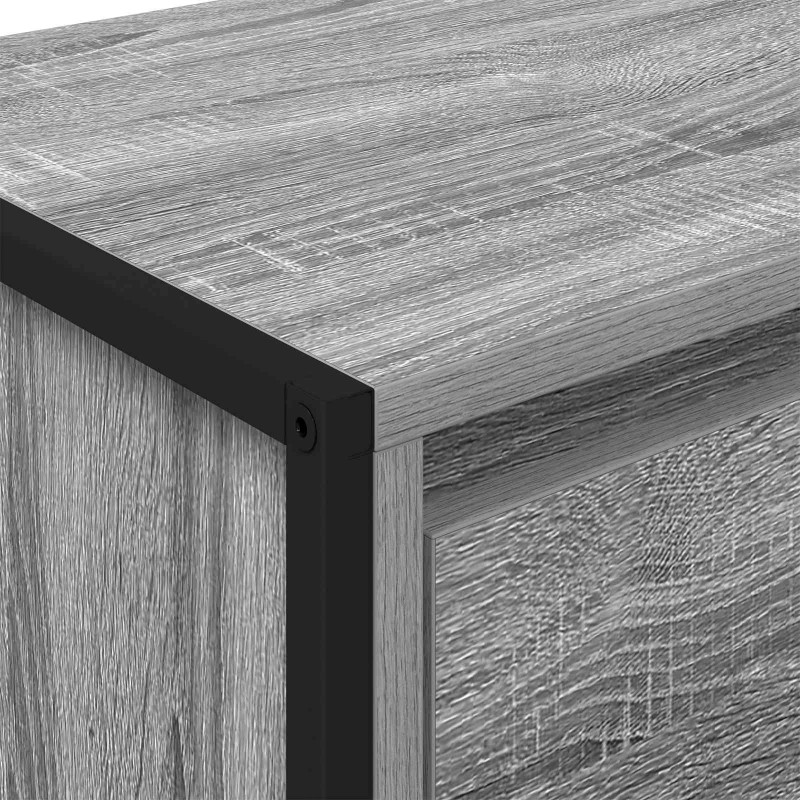 Bufet Szary Sonoma 43 x 36 x 75,5 cm Materiał drewnopochodny