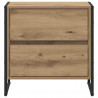 Stolik nocny 2 pcs Dąb rzemieślniczy 50 x 39.5 x 50 cm