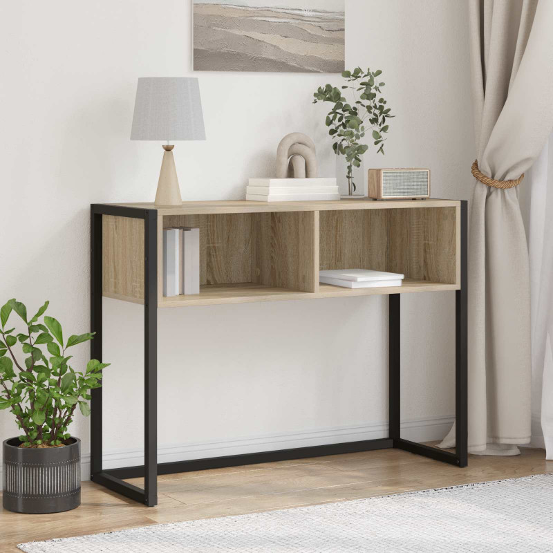 Stolik końcowy Sonoma 100 x 36 x 75 cm Materiał drewnopochodny