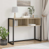 Stolik końcowy Sonoma 100 x 36 x 75 cm Materiał drewnopochodny