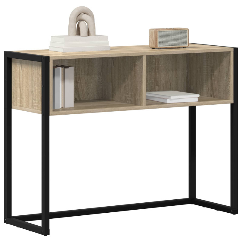 Stolik końcowy Sonoma 100 x 36 x 75 cm Materiał drewnopochodny