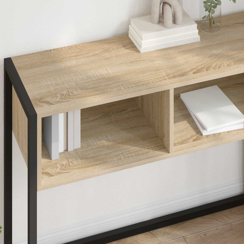 Stolik końcowy Sonoma 100 x 36 x 75 cm Materiał drewnopochodny