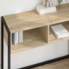 Stolik końcowy Sonoma 100 x 36 x 75 cm Materiał drewnopochodny