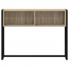 Stolik końcowy Sonoma 100 x 36 x 75 cm Materiał drewnopochodny