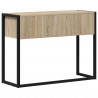 Stolik końcowy Sonoma 100 x 36 x 75 cm Materiał drewnopochodny