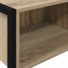 Stolik końcowy Sonoma 100 x 36 x 75 cm Materiał drewnopochodny
