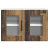 Szafka kuchenna z półką 2 pcs Stare drewno 60 x 31 x 40 cm