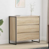 Bufet Sonoma 79 x 36 x 75.5 cm Materiał drewnopochodny