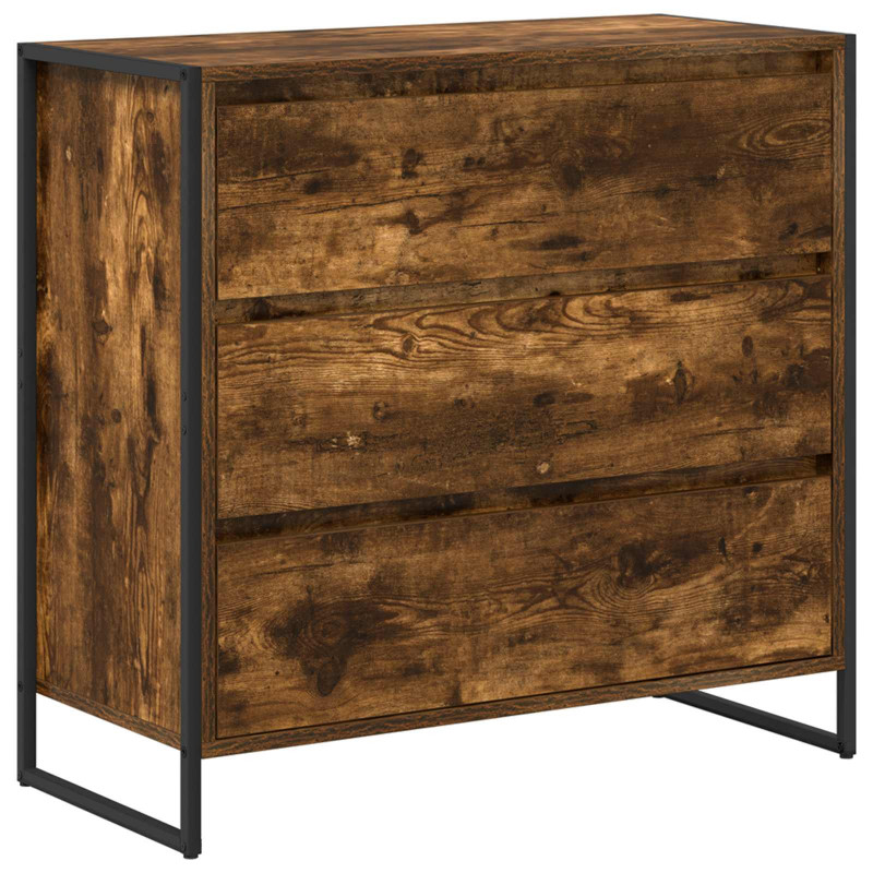 Bufet Dąb dymny 79 x 36 x 75.5 cm Materiał drewnopochodny