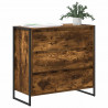 Bufet Dąb dymny 79 x 36 x 75.5 cm Materiał drewnopochodny