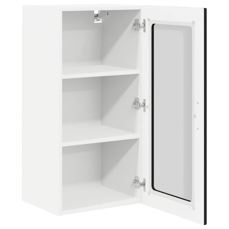 Szafka kuchenna Czarny 40 x 31 x 80 cm Materiał drewnopochodny
