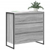 Bufet Szary Sonoma 79 x 36 x 75.5 cm Materiał drewnopochodny
