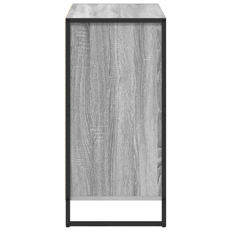 Bufet Szary Sonoma 79 x 36 x 75.5 cm Materiał drewnopochodny