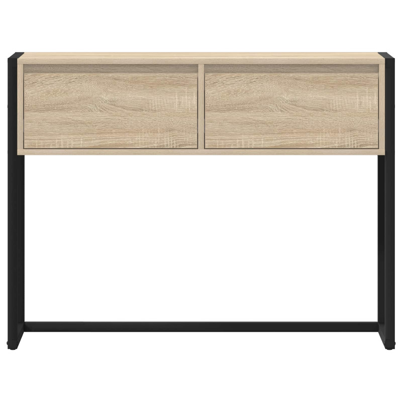 Stolik końcowy Sonoma 100 x 36 x 75 cm Materiał drewnopochodny