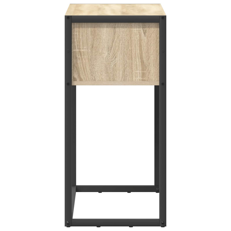 Stolik końcowy Sonoma 100 x 36 x 75 cm Materiał drewnopochodny