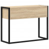 Stolik końcowy Sonoma 100 x 36 x 75 cm Materiał drewnopochodny
