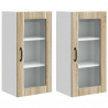 Szafka kuchenna z półką 2 pcs Dąb Sonoma 40 x 31 x 80 cm