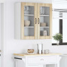 Szafka kuchenna z półką 2 pcs Dąb Sonoma 40 x 31 x 80 cm