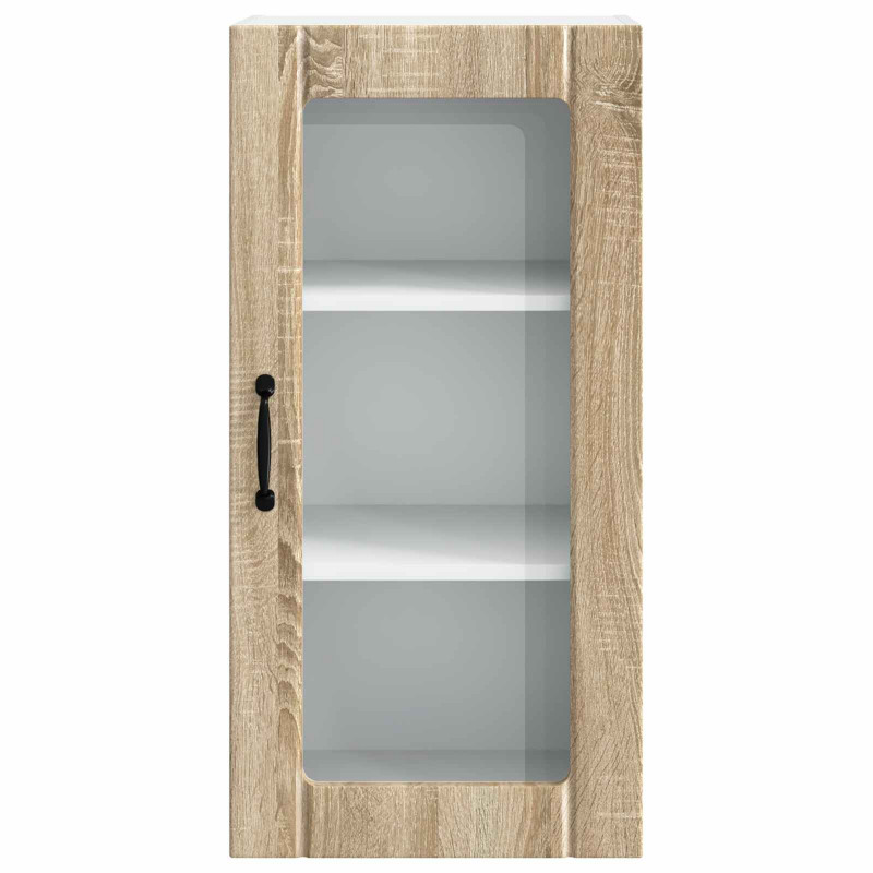 Szafka kuchenna z półką 2 pcs Dąb Sonoma 40 x 31 x 80 cm