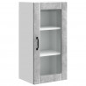 Szafka kuchenna z półką 2 pcs Betonowy szary 40 x 31 x 80 cm
