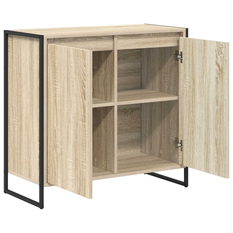 Szafka boczna Sonoma 79 x 36 x 75 cm Materiał drewnopochodny
