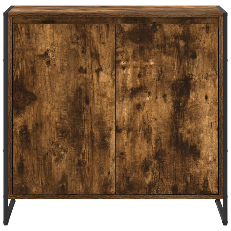 Szafka boczna Dąb dymny 79 x 36 x 75 cm Materiał drewnopochodny